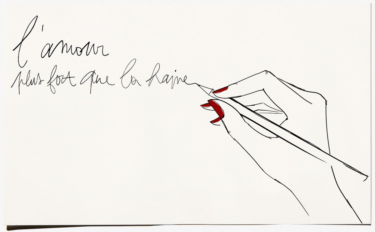 amour plus forte que la haine garance dore illustrations