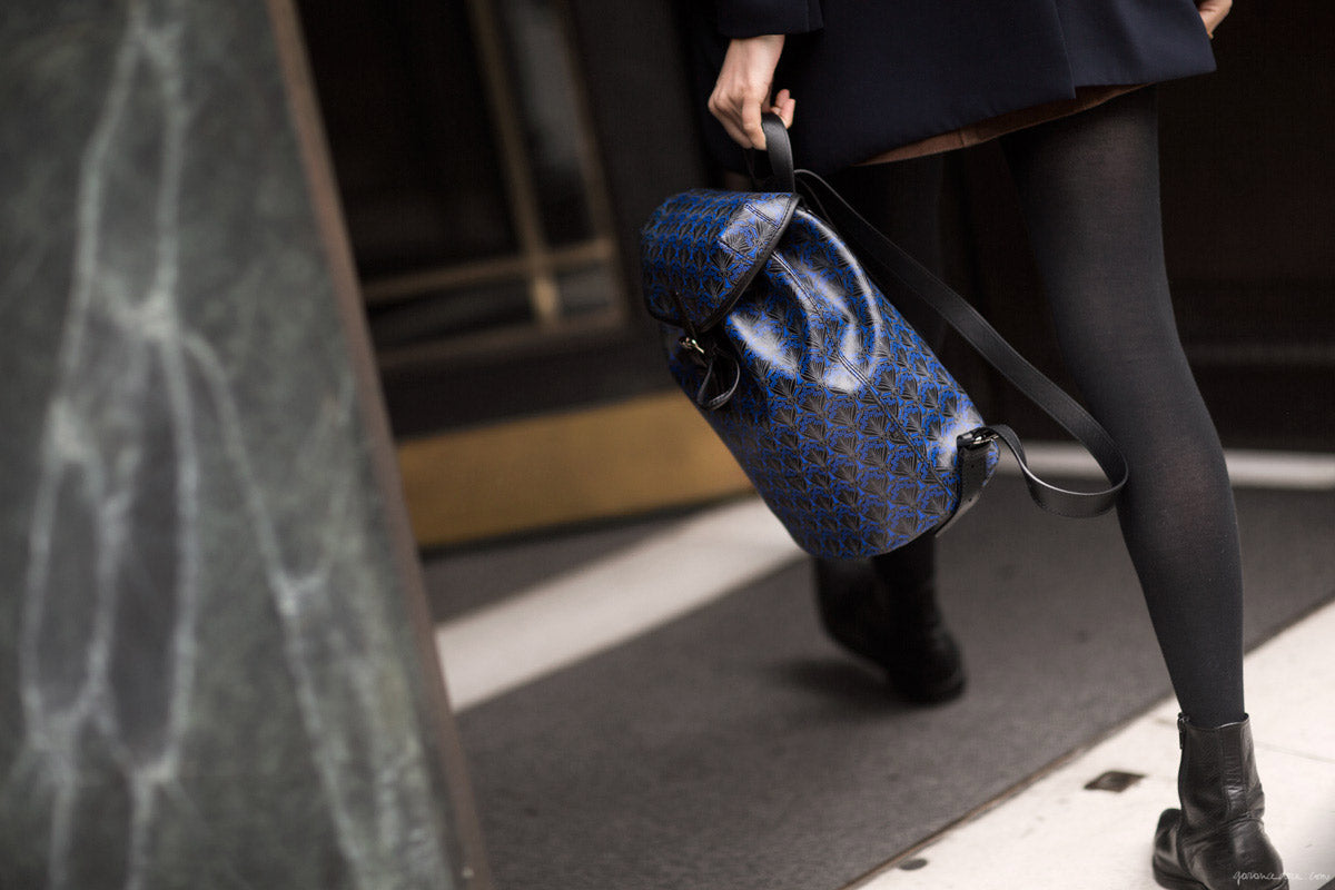 liberty london print backpack bag garance dore photos