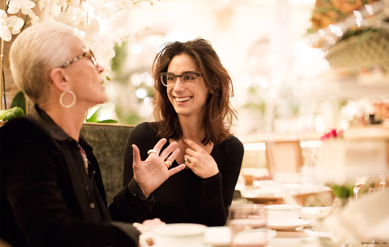 andi potamkin radios ptotic tea at the plaza hotel new york garance dore lifestyle photos