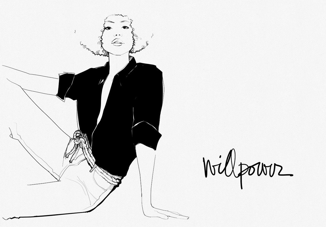 willpower diary post garance dore illustration