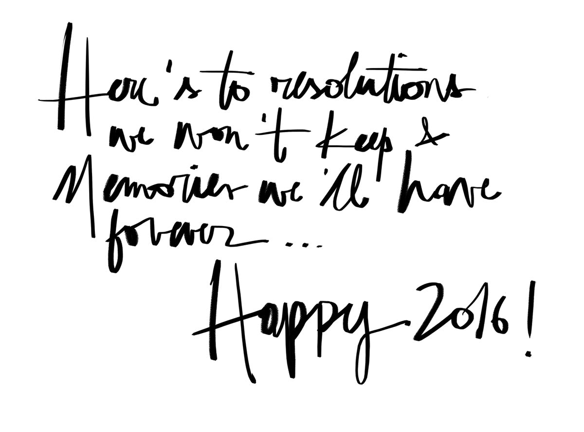 happy 2016 quote garance dore writing