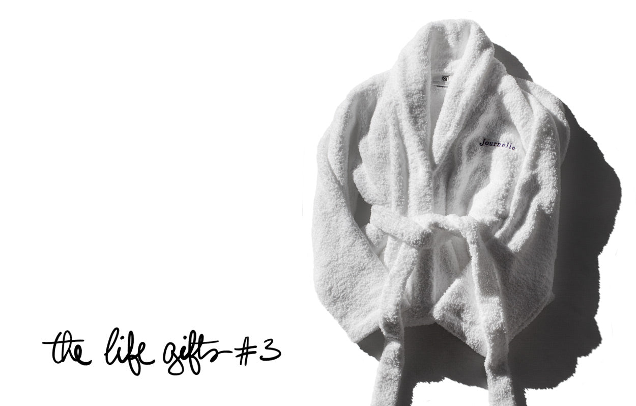 the life gifts no 3 journelle white bathrobe garance dore photos